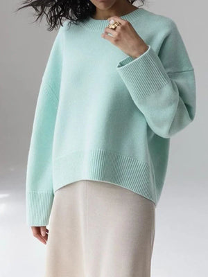 Mint green.