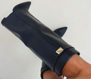 Zwart Leer